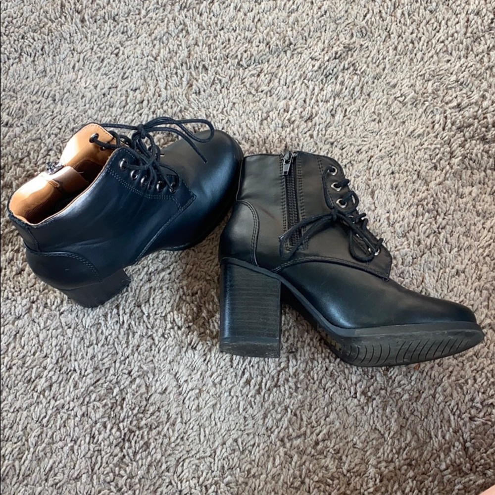 Black boots